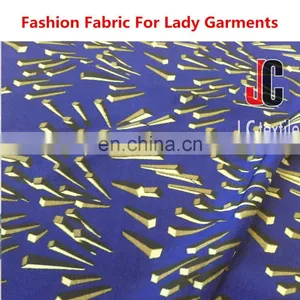 2016 New Fashion Design 100% Polyester Silk and Soft Washed Wool Printed Fabric thumbnail-4