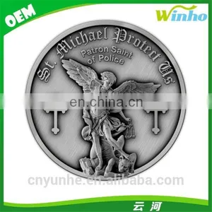 Winho Nickle Plated Metal Religious Badge thumbnail-1