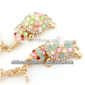Diamond Tortoise Keychain Wholesale Crystal Keychain CD-KD012 thumbnail-1