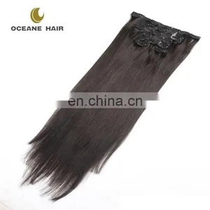 Bayalage Color 220g 8pcs Clip in Hair Extensions for White Women thumbnail-2