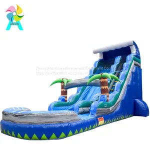 Inflatable Slip and Slide Inflatable Water Slide Axs-15 thumbnail-1