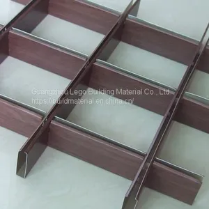 100x100 Aluminum Grille Aluminum Open Cell Grill Ceiling thumbnail-4