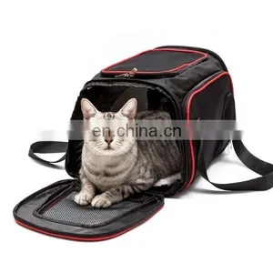 Pet Carrier Expandable Foldable Soft-Sided Dog Carrier, Cat Carrier With 3 Open Doors,Pet Travel Bag Safe for Pets thumbnail-2