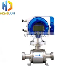 0.5% Accuracy PTFE FEP Lining Large Pipeline High Pressure Electromagnetic Flowmeter thumbnail-5