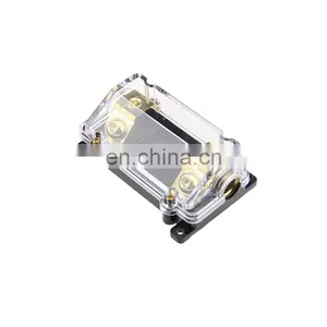 New Automotive Panel Mount Plated Agu Auto Car Audio Anl Fuse Holder thumbnail-1