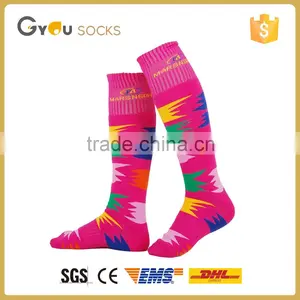 2016New Design Pattern Baby Girl Knee High Custom Knit Sock thumbnail-1