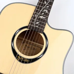 Acoustic Guitar Made in China High Quality OEM Guitar L810B 41 Inch Cheap Price Guitar for Wholesale thumbnail-3