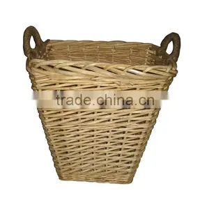 Large Willow Firewood Basket thumbnail-1