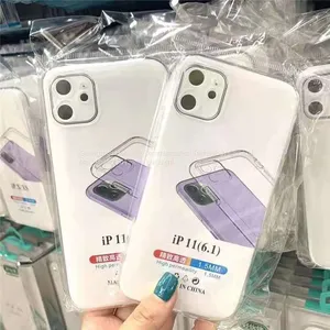 Four-corner Drop-proof Transparent Mobile Phone Case thumbnail-3