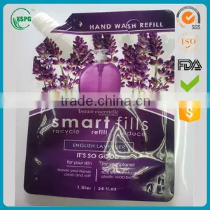 China Wholesale Customized Laundry Detergent Spout Pouch thumbnail-1