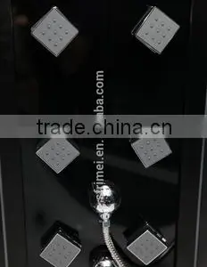 Luxury Rectangle Tempered Glass China Prefab Steam Room For Sale thumbnail-5