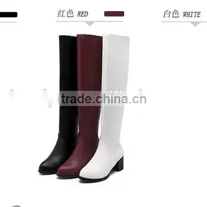 Euro UK Size Gladiator Genuine Leather Thigh High Women Boots thumbnail-2