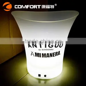 Rechargeable PP Plastic LED Ice Buckets thumbnail-4