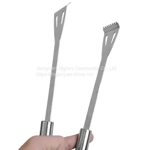 Heat Resistance Stainless Steel Outdoor or Home Use BBQ Food Tongs Grill Tongs thumbnail-3