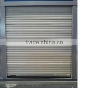 Louver Door Rolling Door Exterior Louvered Door Wanjia Factory thumbnail-1