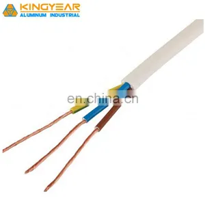 Flat Electric Wire 4mm2 Low Voltage PVC Insulated Building Wire With Factory Price thumbnail-4