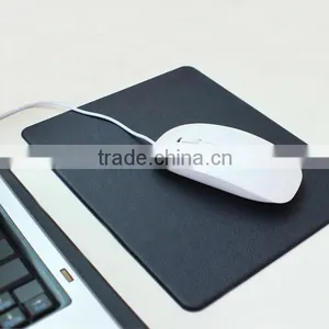 Lovely Style High Quality Saffiano Leather Mouse Pad Mouse Mat Mousepad Wholesale thumbnail-2