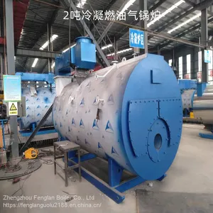 8-ton Gas-fired Steam Boiler for Heat Setting, Hot Melt Dyeing, Baking and Hot Air Stenting in Textile Printing and Dyeing and Non-wo thumbnail-4