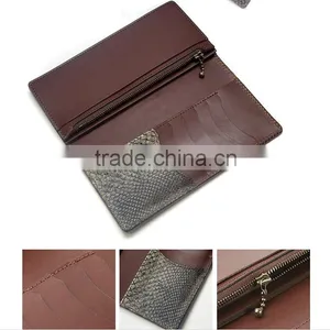 Custom Men Luxury Genuine Python Snake Skin Leather Clutch Bag Wallet thumbnail-2
