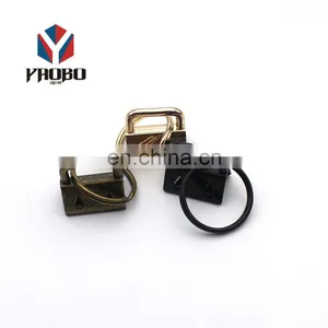 Exquisite Workmanship Shape Keychain Tail Clip Metal Key Fob Hardware With Split Ring thumbnail-1
