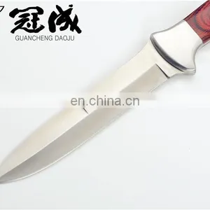Exquisite Tactical Hunting Knife Stainless Steel With Wood Handle thumbnail-2