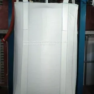 Big Bags for Firewood Packing Potato Bulk Container for Fuel Pellet1000kgs Flat Color Printing Featur Bottom Loop Safety thumbnail-2
