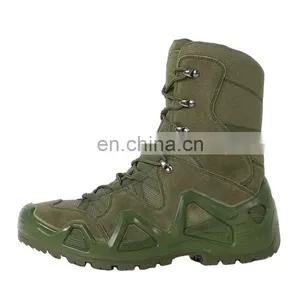 Winter Warm Padding Men Black Green Desert Outdoor High Shoes Boots Brown Hiking Combat Tactical Boot thumbnail-1