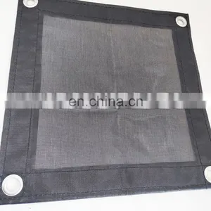 PVC Coated Polyester Safety Mesh Sheet /Japan Fire Retardant Mesh thumbnail-5