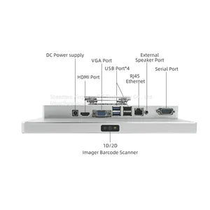 XTIOT XT802E-X86 Ubuntu Linux Interactive Kiosk Manufacturers Poe Pos Terminal Manufacturers thumbnail-3