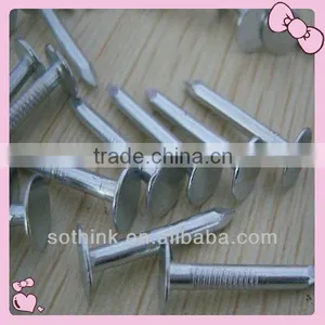 Electric Galvanized Flat Head Roofing Nails With Smooth Shank thumbnail-1