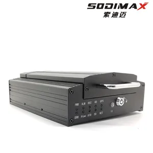 1080P Software Remote Monitoring Vehicle Mobile 4G Mobile DVR With 4 Channel 720p 4K Input thumbnail-3