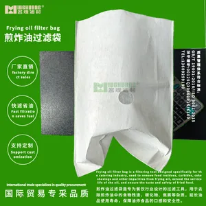 Fried Oil Filter Bag, Fried Oil Filter Bag, Fried Food Factory, Oil Residue Removal, Fried Chicken Restaurant, Food Store Filter Bag thumbnail-1