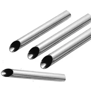 ASTM 904L/2205 Galvanized Seamless Welded Round/Square/Rectangular/Hex/Oval Polishing Mirror Stainless Steel Pipe for Decorative thumbnail-1