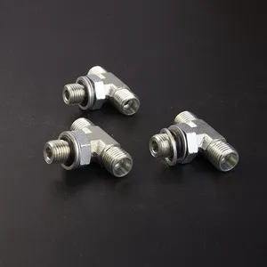 Stainless Steel - High-Pressure Hydraulic Tubing Compression Fitting Universal Union (ACGC), Swivel Joint, Hydraulic Tee Pipe Fitting thumbnail-4
