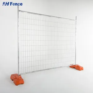 Portable Removable 6x12ft Metal Fencing Mesh Mobile Standard Construction Site Hoarding Temporary Fence Panel Australia thumbnail-2