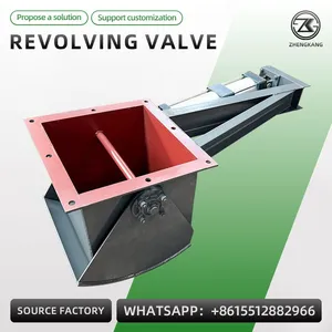 Pneumatic Operated Flange Type Slurry Gate Valve for Mining Ash Discharge thumbnail-3