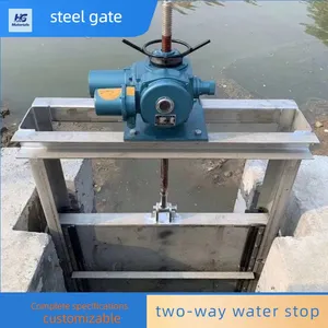 Channel Cast Iron Gate, Water Stop Gate for Large Rivers, Sewage Treatment and Water Conservancy thumbnail-4