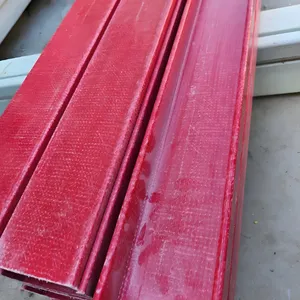 Fiberglass Pultruded Profiles Flexural Modulus 35 GPa Standard Compliant for Trusses thumbnail-1