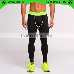 (OEM/ODM Factory)2016 Lycra Sport Compression Tight ,men Compression Pants,long Compression Wear thumbnail-4