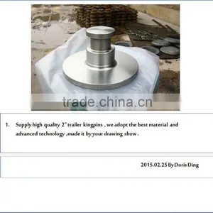 2" Trailer Kingpins Weld Bolted Type thumbnail-1