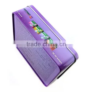 Beautiful Containers With Metal Materials,tin Box for Child Book,colored Pencils Tin Box thumbnail-1