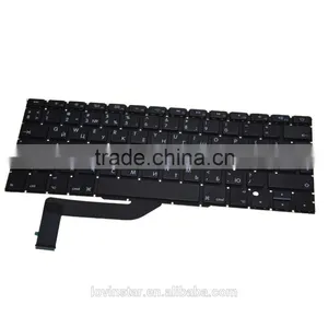 From China Computer New Russian Design Products Laptop Replacement Keyboard For Apple Macbook Pro Retina 15" A1398 2013-2016 thumbnail-2