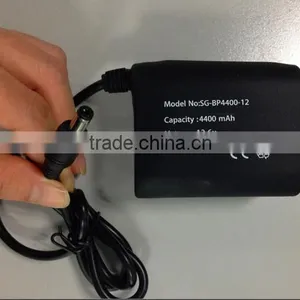Hottest 4400mah 12v Battery Pack for Led Rope Light / Rope Led Light Battery Pack thumbnail-1