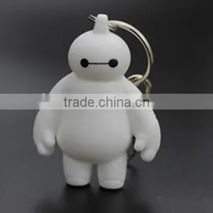 Cartoon Action Figure Plastic Keychain for Promotion Keychains For Kids thumbnail-3