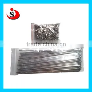 Motorcycle Wheel Spokes ( 8G,9G,10G,11G,12G ) and Nipples for Motocross Parts thumbnail-1