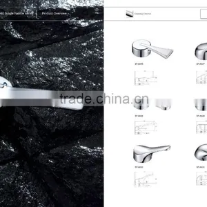 Zinc Kitchen Faucet Handle,basin Mixer Removable Handles,sink Tap Single Handle thumbnail-4