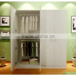 Bedroom Wardrobe Designs White Color thumbnail-3