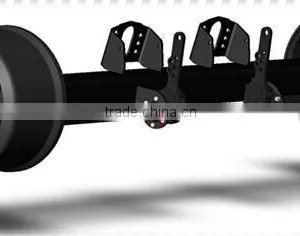 OEM TS16949 Torsion L1 Alko Trailer Axles thumbnail-1