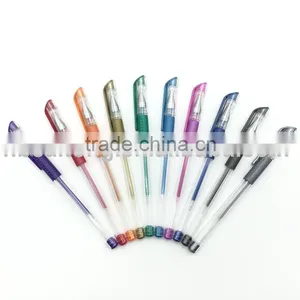 10 Kinds Metallic Colors Gel Pen thumbnail-2