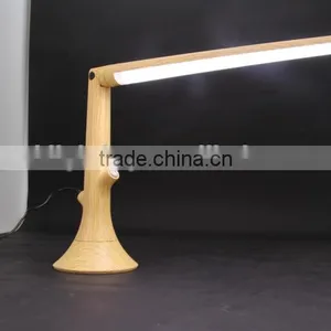 LED Wooden Task Light WJK-111 Modern Design Wooden Curving Series Table Lamp thumbnail-2
